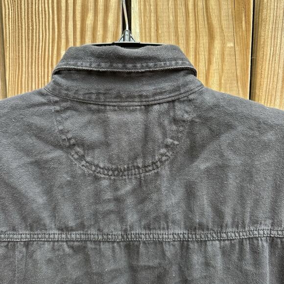 Harley Davidson Vest Blow Out‎ Black Grunge Punk Skull Spider 3XL Flame Biker - Picture 6 of 7